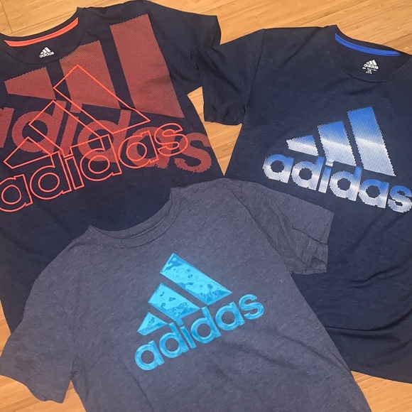 Tops | 3 Pack Adidas Tshirts | Poshmark